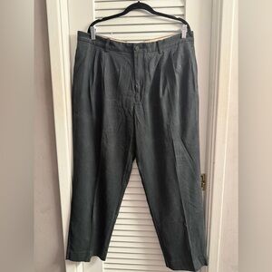 Tommy Bahama Silk Pleat Front Pants Size 38x40